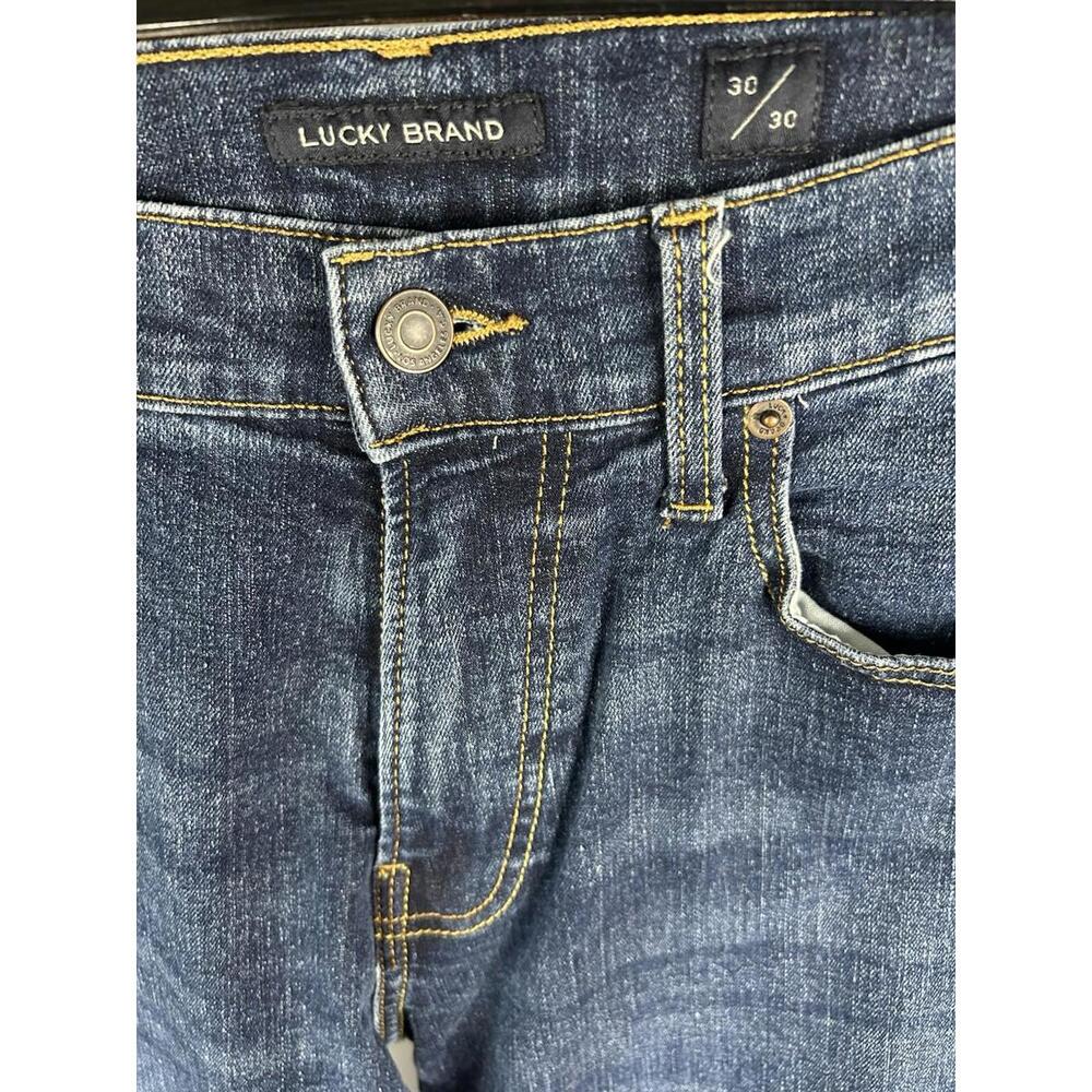Luck Brand 412 Athletic Slim Fit Jeans Men’s Size 30x30 - Picture 3 of 4
